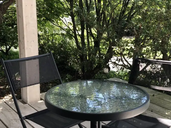 ポーラーハウス西軽井沢1：デッキ